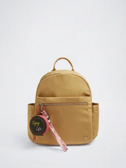 Nylon Backpack With Pendant|Parfois Outlet