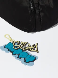 Nylon Backpack With Pendant|Parfois Cheap