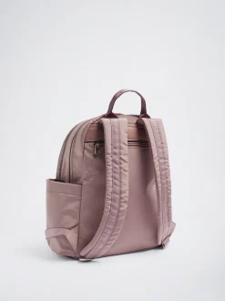 Nylon Backpack With Pendant|Parfois Online