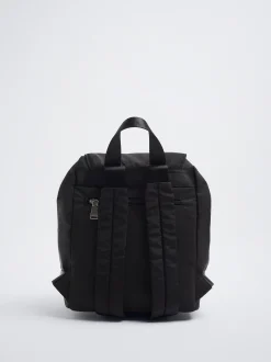 Nylon Backpack With Pendant|Parfois Cheap