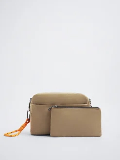 Nylon Crossbody Bag|Parfois Flash Sale