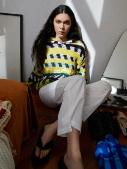 Nylon Flare Trousers|Parfois Hot