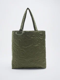 Nylon Heart Tote Bag|Parfois Sale
