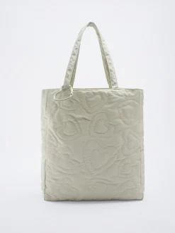 Nylon Heart Tote Bag|Parfois Hot