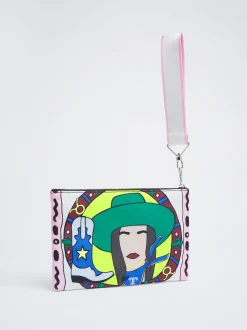 Nylon Horoscope Envelope Bag|Parfois Outlet