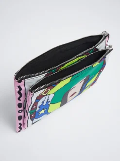 Nylon Horoscope Envelope Bag|Parfois Outlet