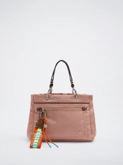 Nylon Tote Bag With Pendant|Parfois Cheap