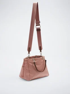 Nylon Tote Bag With Pendant|Parfois Sale