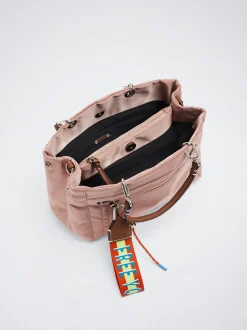 Nylon Tote Bag With Pendant|Parfois Sale