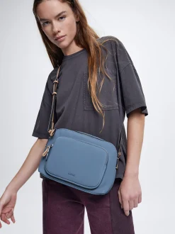 Nylon-Effect Crossbody Bag|Parfois Store