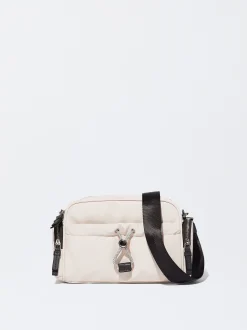 Nylon-Effect Crossbody Bag|Parfois Best Sale