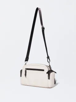 Nylon-Effect Crossbody Bag|Parfois Best Sale
