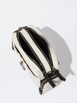 Nylon-Effect Crossbody Bag|Parfois Best Sale