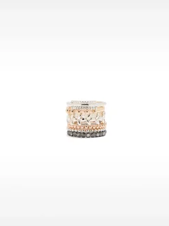 Pack Of Multi-Finished Rings|Parfois Best Sale