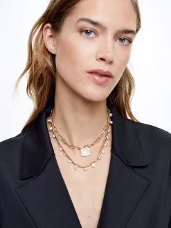 Pack Of Necklaces With Freshwater Pearl|Parfois Online