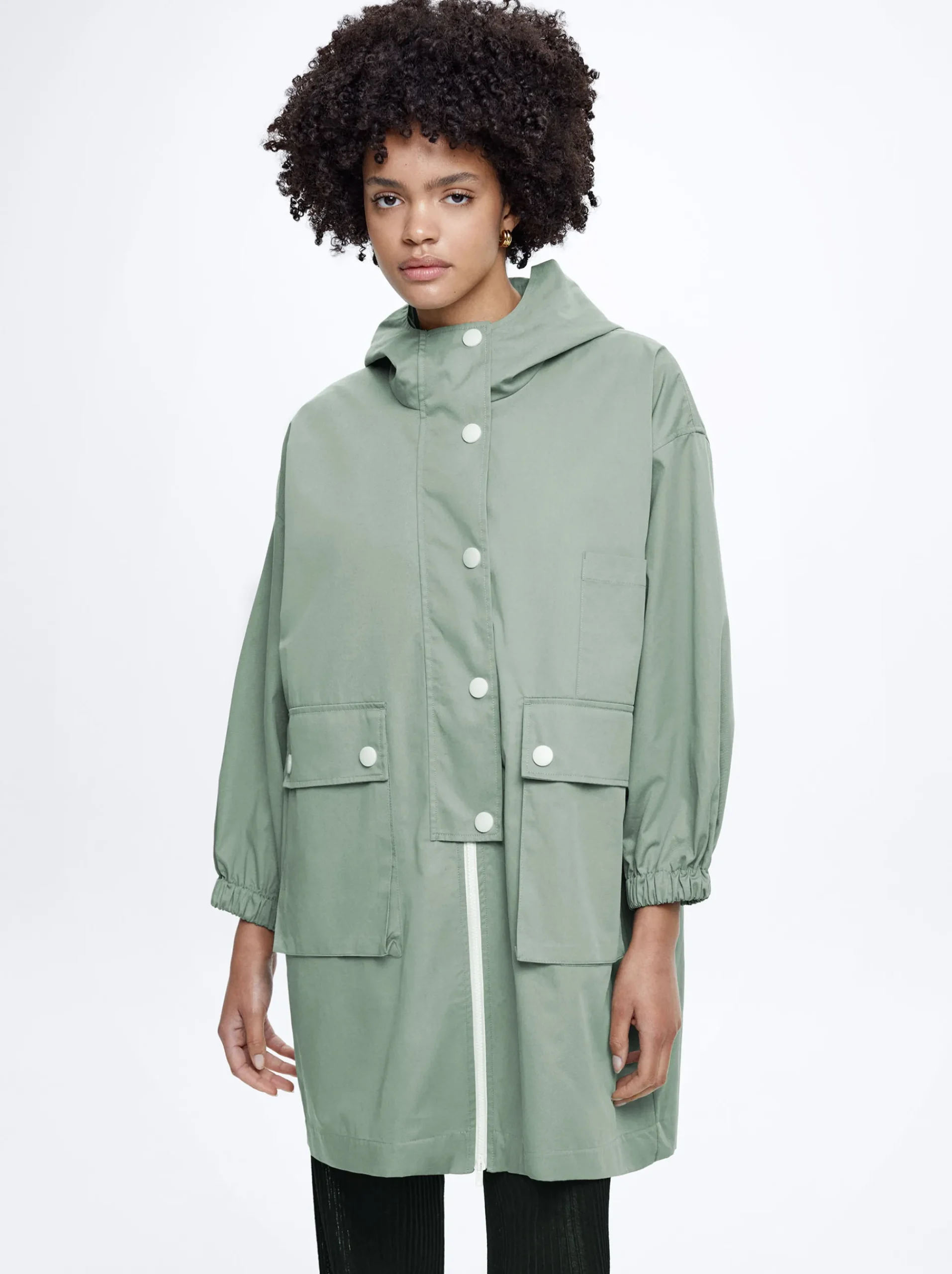 Parka With Pockets And Hood|Parfois Cheap