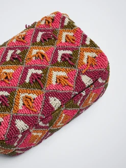 Party Handbag With Beads|Parfois Flash Sale