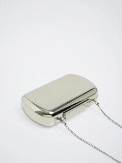 Party Metallic Clutch Bag|Parfois New