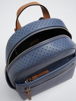 Perforated Detail Backpack|Parfois Fashion