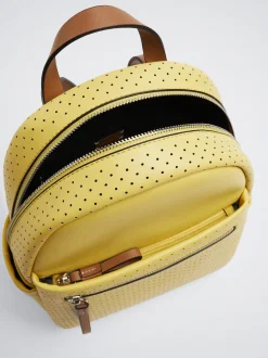 Perforated Detail Backpack|Parfois Clearance