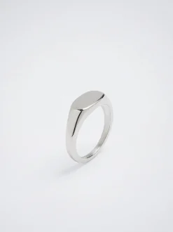 Pinky Finger Stainless Steel Signet Ring|Parfois Best