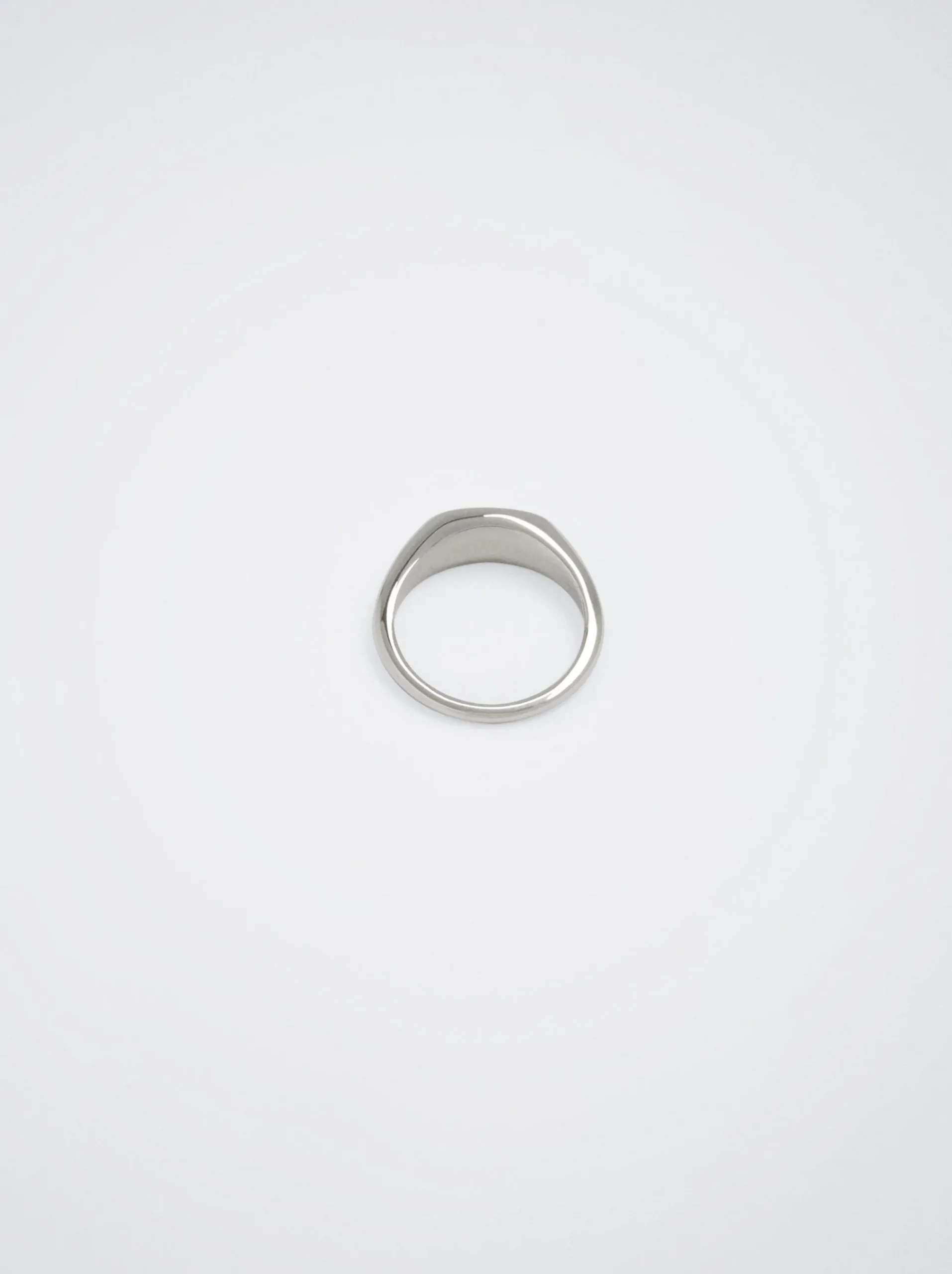 Pinky Finger Stainless Steel Signet Ring|Parfois Best