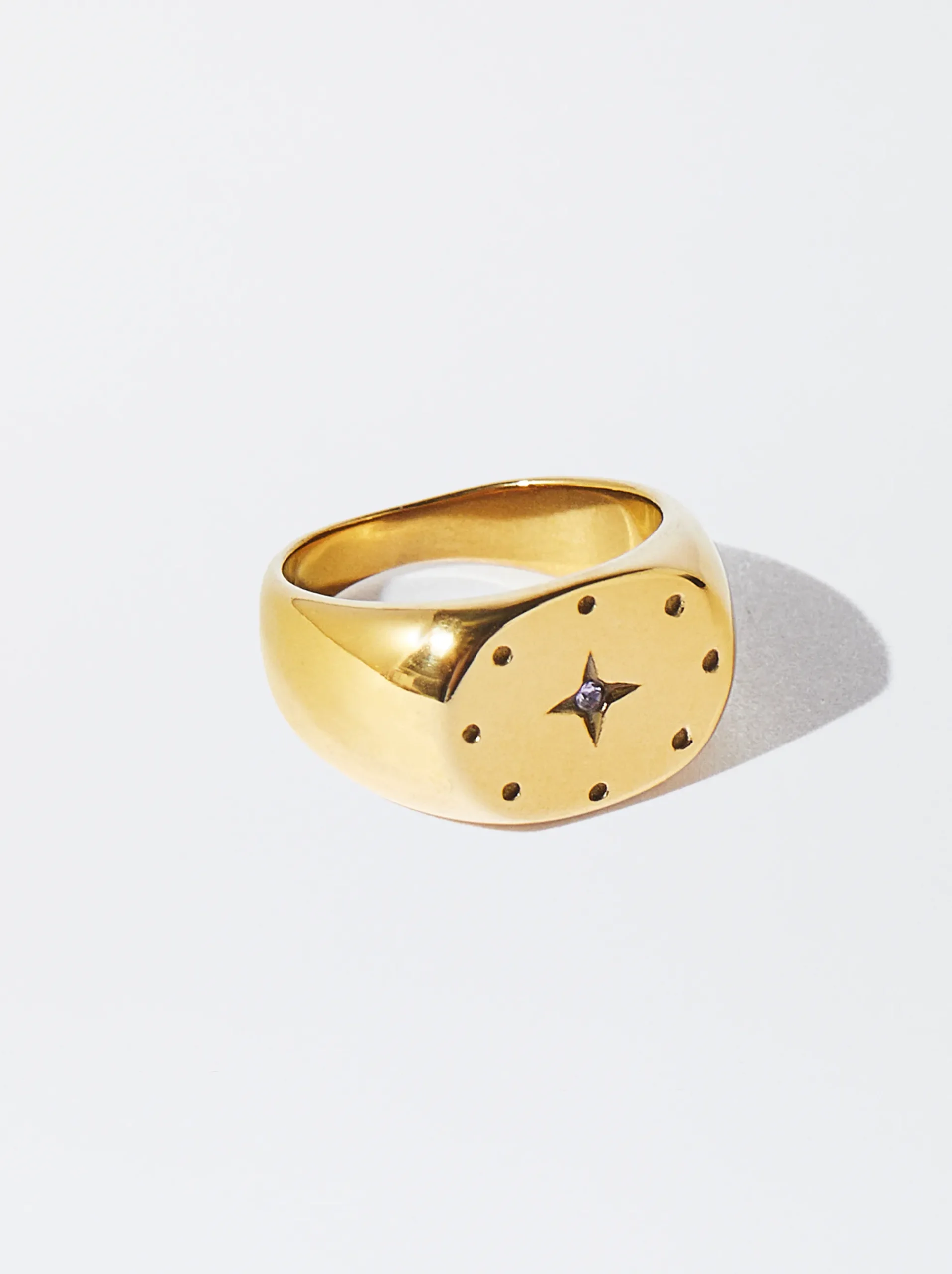 Pinky Finger Stainless Steel Ring|Parfois Outlet