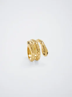 Pinky Finger Stainless Steel Snake Ring|Parfois Sale