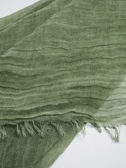 Plain Pashmina With Frayed Detailing|Parfois Clearance