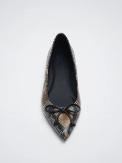 Pointy Ballerina With Bow|Parfois Store