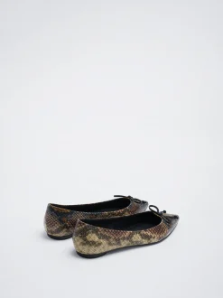 Pointy Ballerina With Bow|Parfois Store