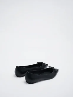 Pointy Ballerina With Bow|Parfois Discount