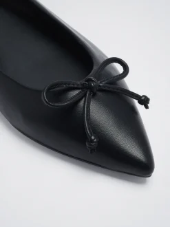 Pointy Ballerina With Bow|Parfois Outlet