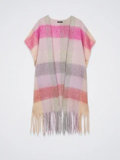 Poncho With Fringes|Parfois Store