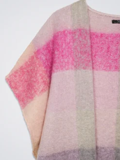 Poncho With Fringes|Parfois Store