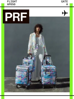 Print Nylon Suitcase|Parfois Best Sale