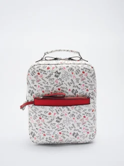 Printed Backpack For 13” Laptop|Parfois Sale