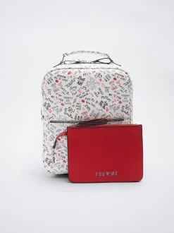 Printed Backpack For 13&rdquo; Laptop|Parfois Sale