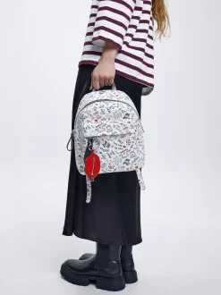 Printed Backpack With Coin Purse|Parfois Cheap