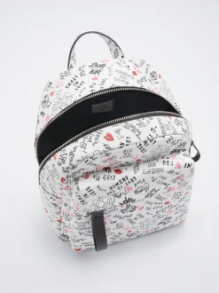 Printed Backpack With Coin Purse|Parfois Cheap