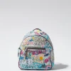 Printed Backpack With Mobile Phone Case|Parfois Shop