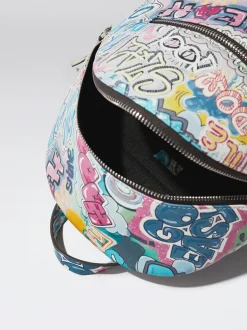 Printed Backpack With Mobile Phone Case|Parfois Shop