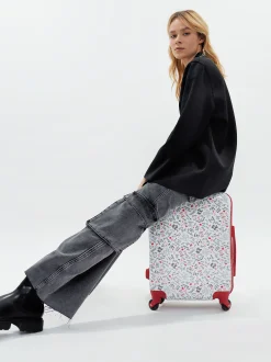 Printed Cabin Trolley|Parfois Shop