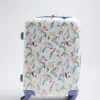 Printed Cabin Trolley|Parfois Online