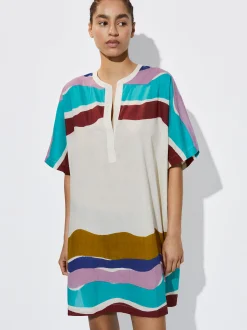Printed Cotton Dress|Parfois Shop