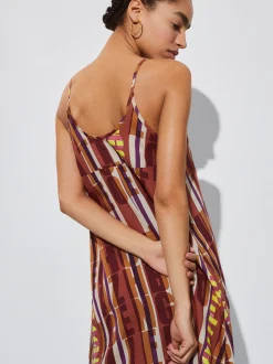 Printed Long Dress|Parfois Sale