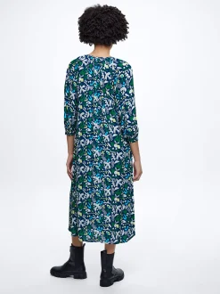 Printed Midi Dress|Parfois Store