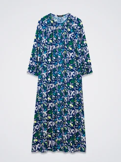 Printed Midi Dress|Parfois Store