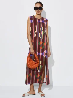 Printed Midi Dress|Parfois Store