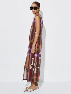 Printed Midi Dress|Parfois Store